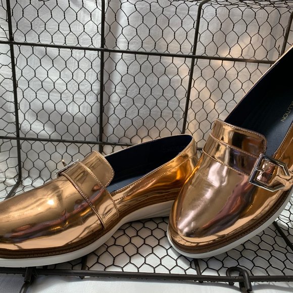 Cole Haan Shoes - Cole Haan Grande Revolution Bronze Loafer 8.5B